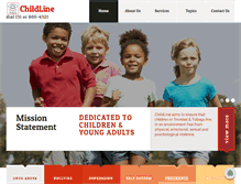 Tablet Screenshot of childlinett.org